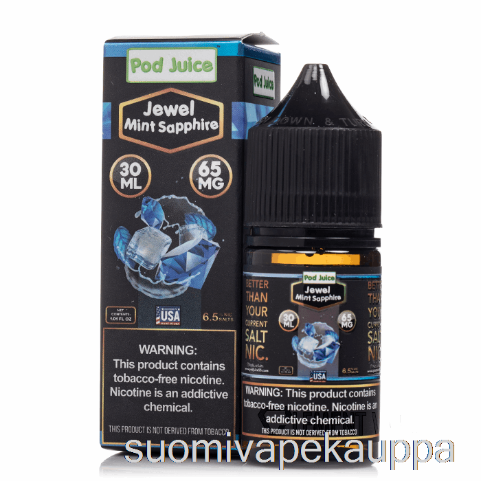 Vape Box Jewel Mint Safiiri - Bold Series - Pod Mehu - 30ml 65mg